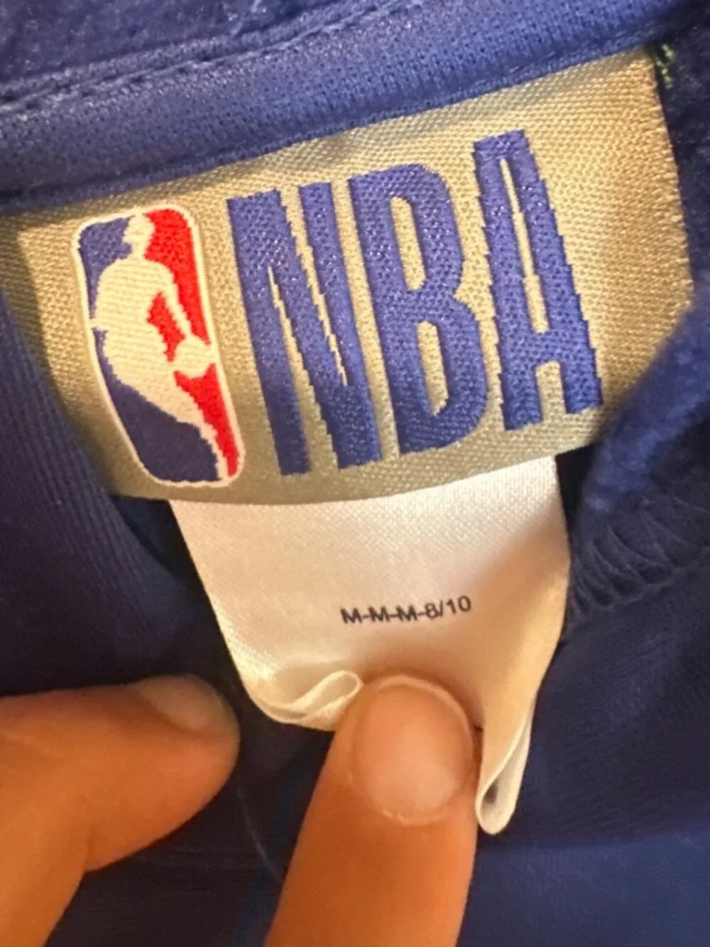 Boys NBA Golden State Warriors Hoodie - Size M (8/10)